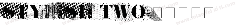 STYLISH TWO字体转换